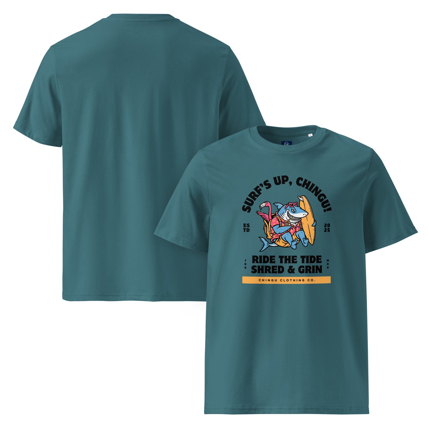 organic summer t-shirt breathable unisex cotton eco-friendly