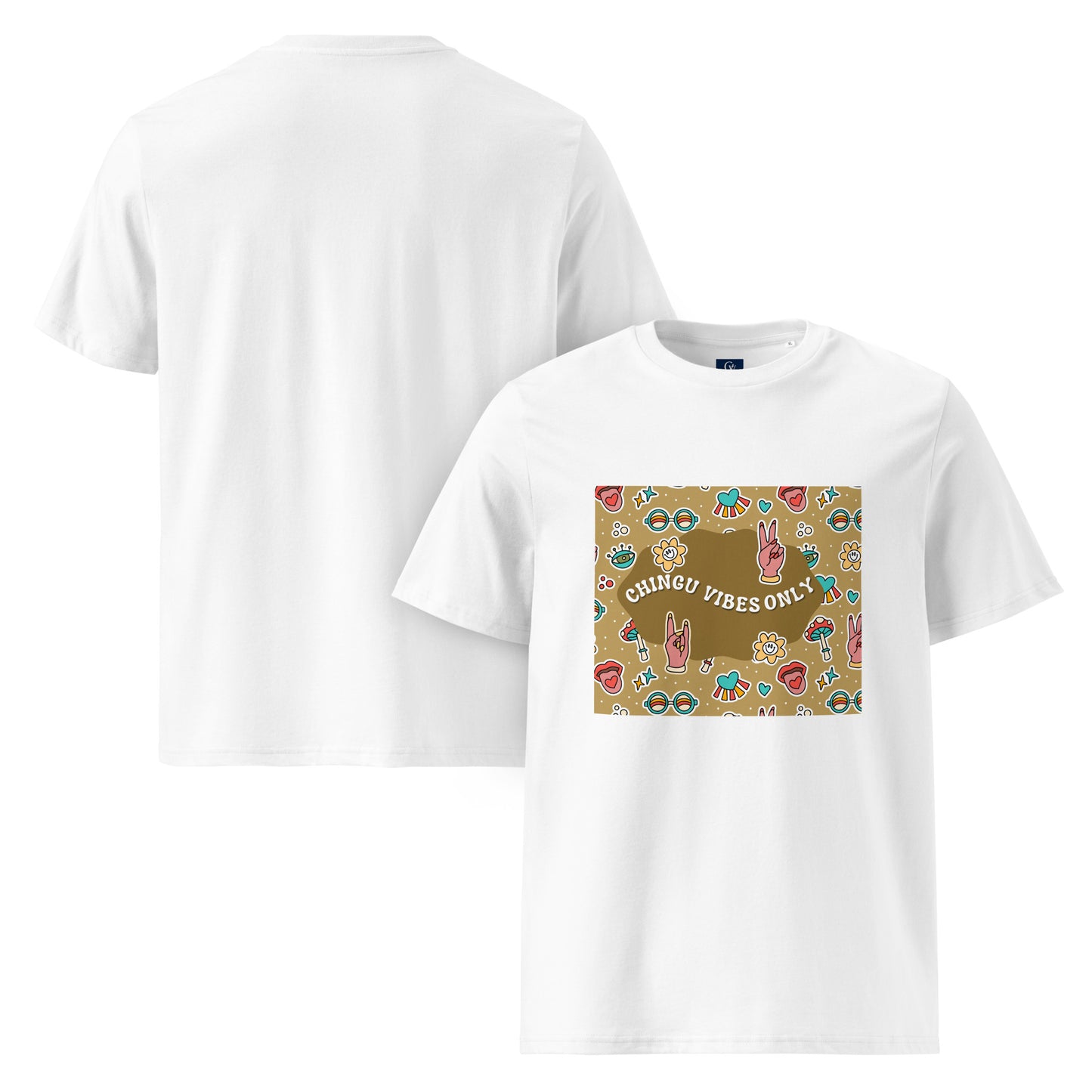Organic summer t-shirt breathable unisex cotton eco-friendly